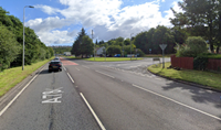 Main Street, Inverkip, east (Kip Park) junction and the A78